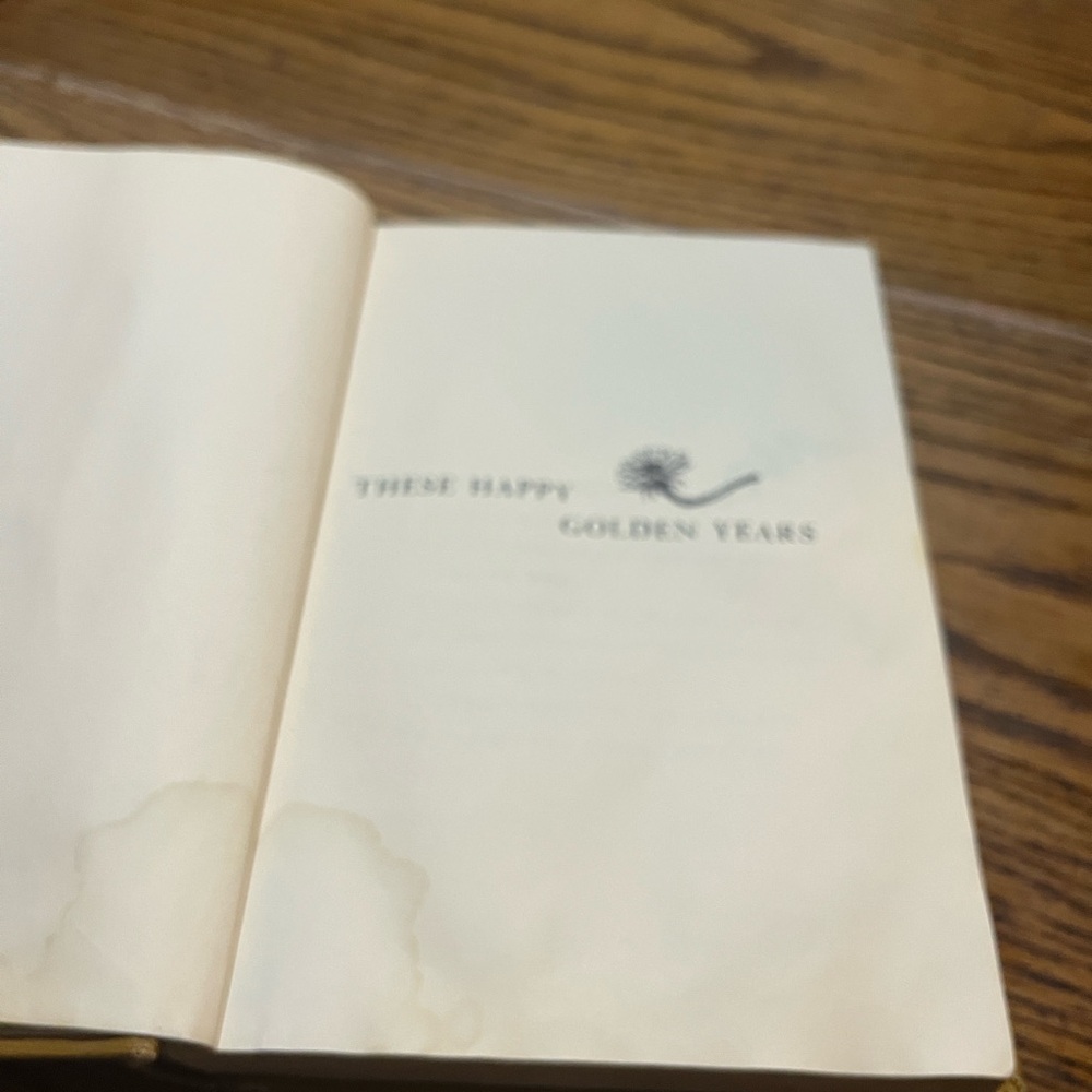 Vintage brown hardcover these happy golden ear by Laura Engle Wilder’s book - Picture 4 of 9